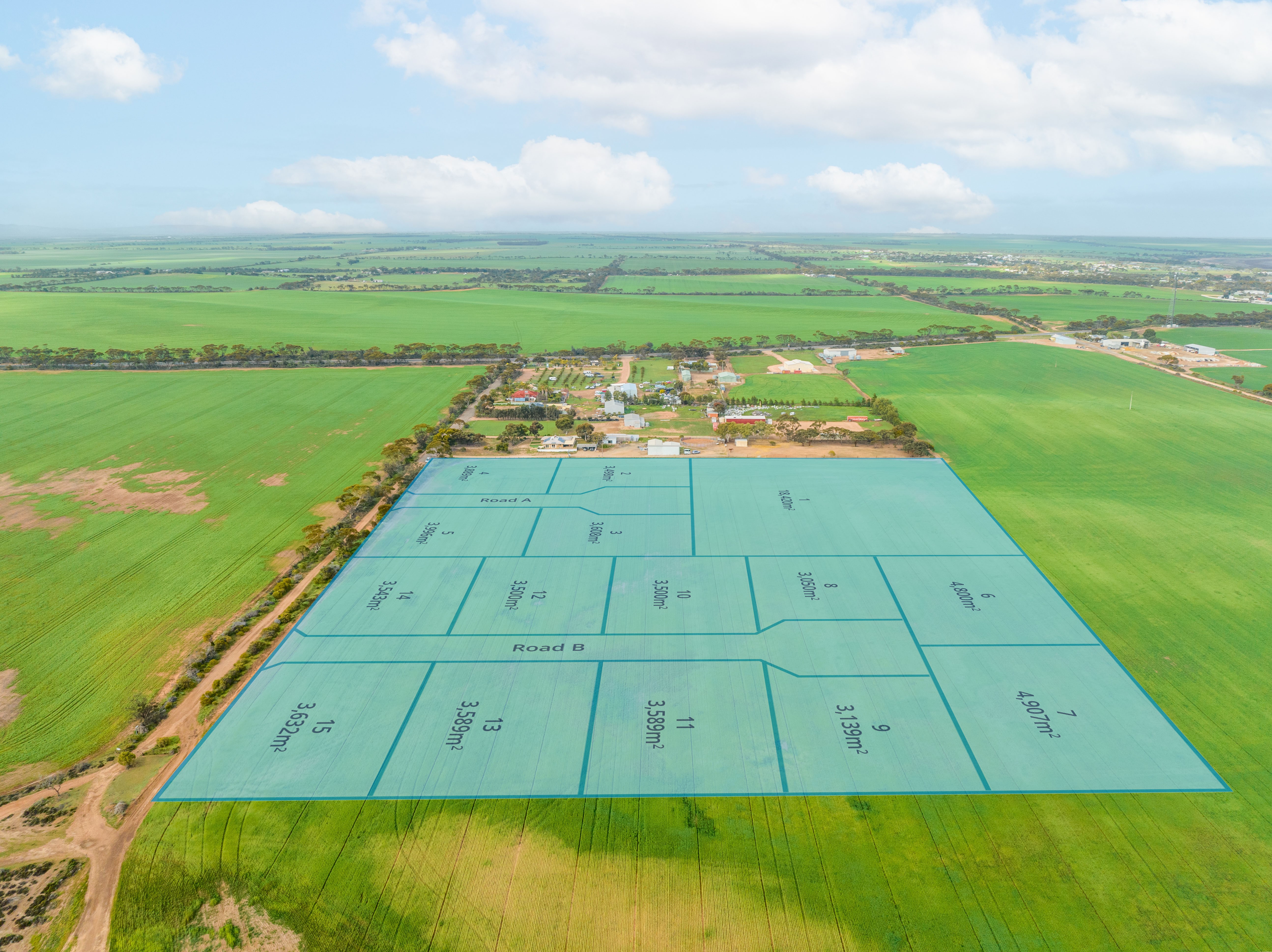 Mark up plan Hornby Rd Port Broughton